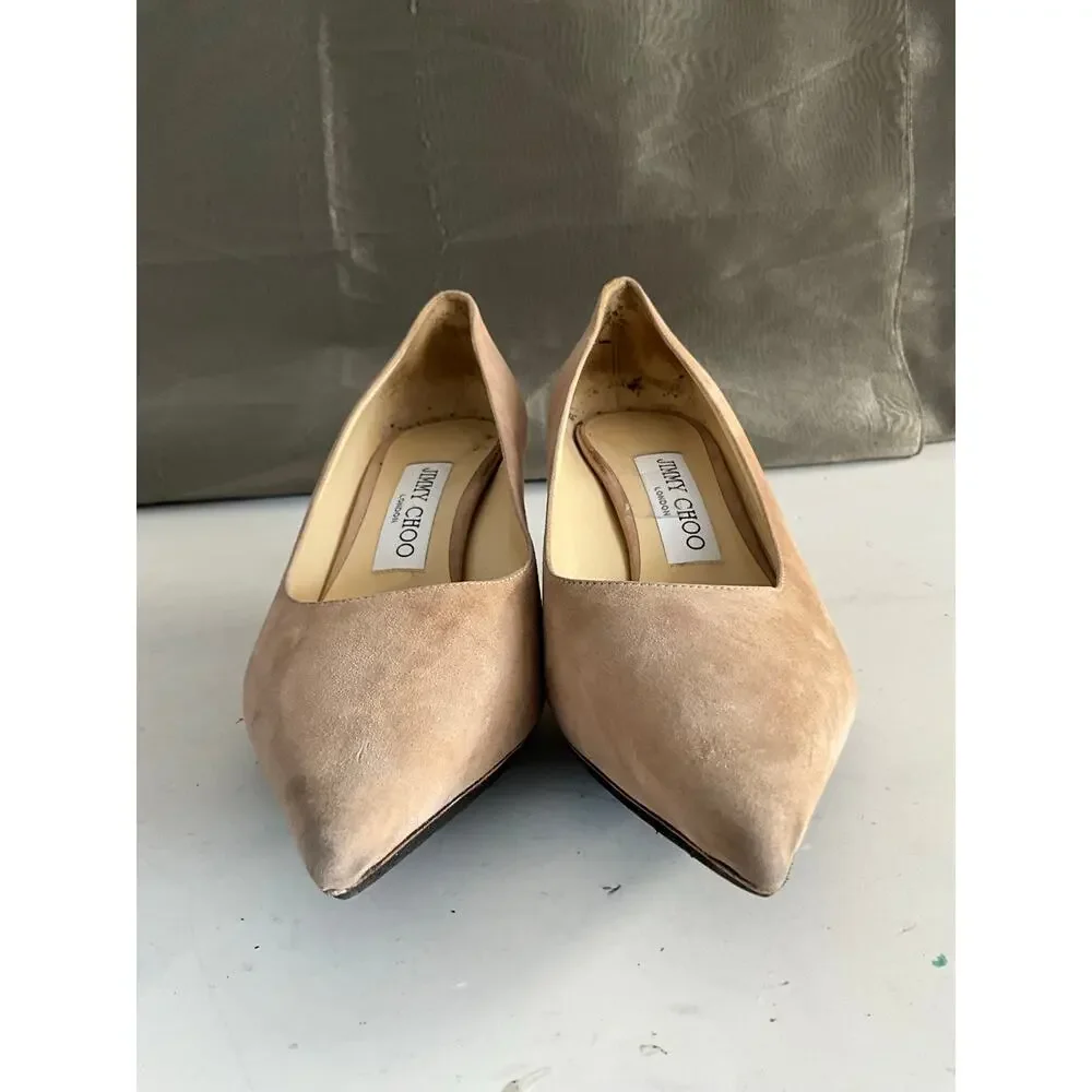 Jimmy Choo Love 65 suede pumps